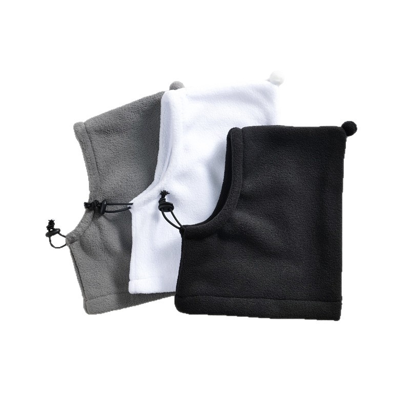 Zimska kapica za kućne ljubimce s šalom – leopardski uzorak; poliester; univerzalna upotreba; zima; hip-hop stil