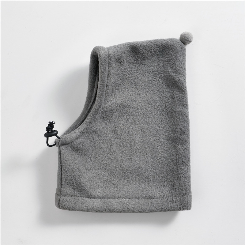 Zimska kapica za kućne ljubimce s šalom – leopardski uzorak; poliester; univerzalna upotreba; zima; hip-hop stil