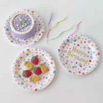 Set de decor pentru ziua de naștere a animalelor de companie (pisici și câini), cu decorațiuni pentru tort, recuzită foto și bavete pentru saliva | Marca: Exclusive Item | Țara de origine: China continentală | Stil: Modern Minimalist | Sezon: Primăvară și 