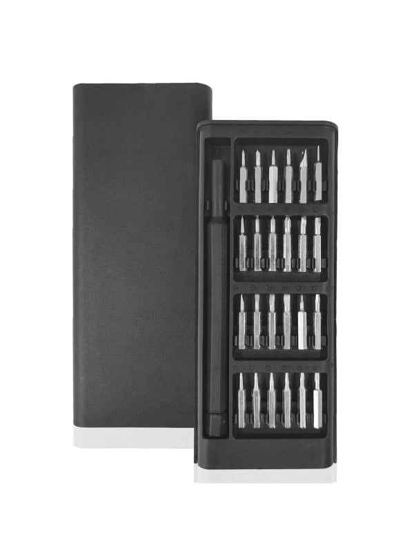 Прецизен набор отвертки за домашно разглобяване на компютри и мобилни устройства, магнитни върхове, стомана 45#, тегло 0.12