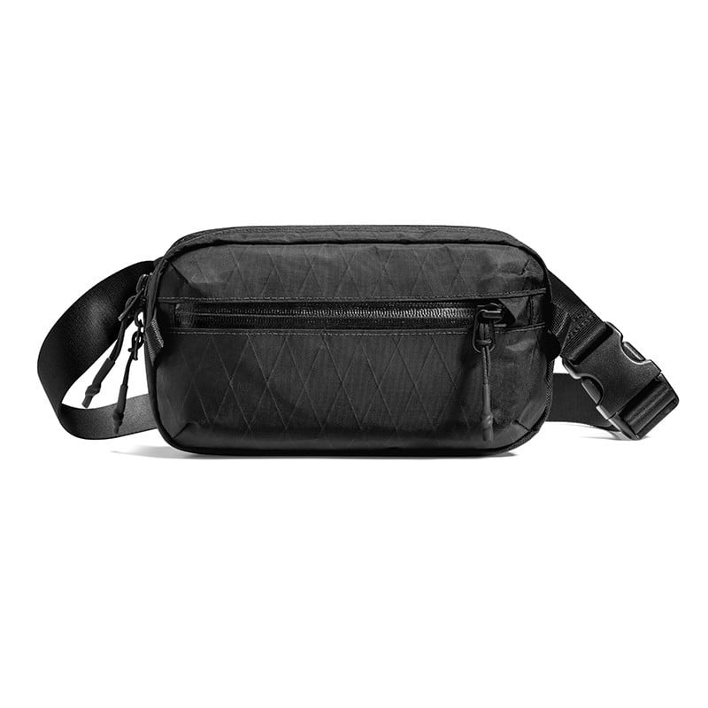Muška crossbody torba (Materijal: Oxford platno; Vodootporna; Uzorak: karirani; Podstava: poliester; Stil: gradska jednostavnost)