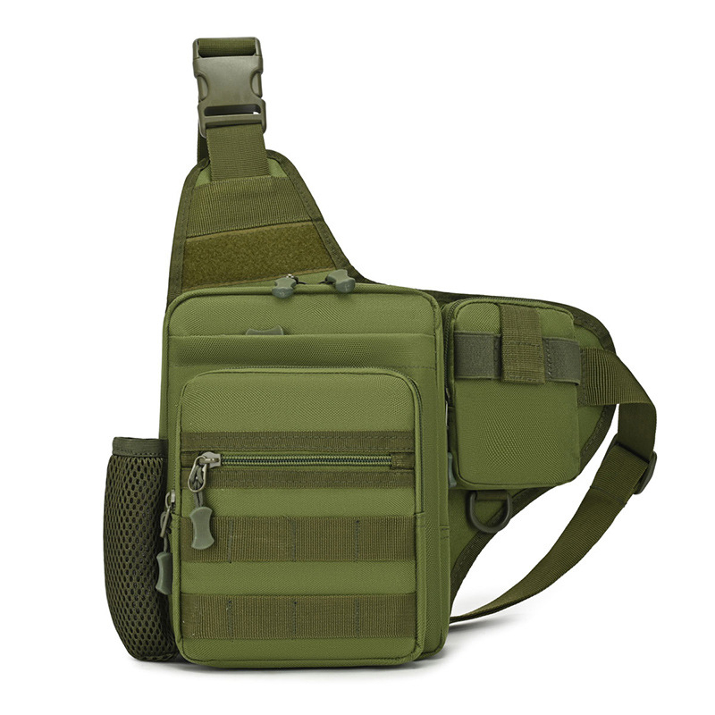Muška crossbody torba (Oxford platno; prozračna; antibakterijska; proširivi kapacitet)