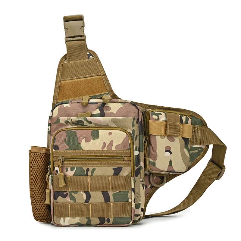 Muška crossbody torba (Oxford platno; prozračna; antibakterijska; proširivi kapacitet)