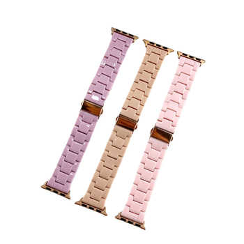 Set cu curea de ceas și husă protectoare pentru Apple Watch | Material: rășină | Brand: Xiameng | Compatibil cu Apple Watch | Greutate: 0.02 | Data lansării: 2022-05-30