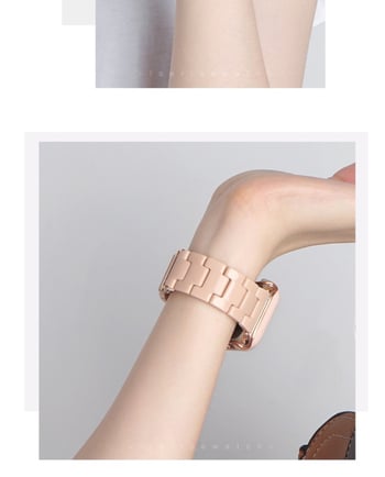 Set cu curea de ceas și husă protectoare pentru Apple Watch | Material: rășină | Brand: Xiameng | Compatibil cu Apple Watch | Greutate: 0.02 | Data lansării: 2022-05-30