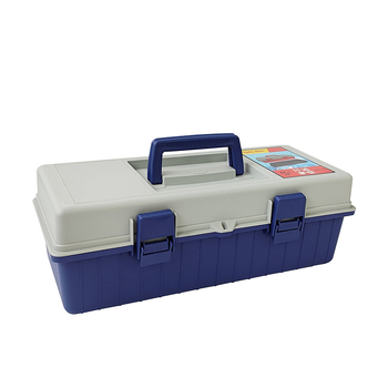 Πλαστικό κουτί εργαλείων, φορητό αποθηκευτικό κουτί εργαλείων για αυτοκίνητο, αδιάβροχο και ενισχυμένη κατασκευή