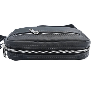 Muška crossbody torbica — gradska jednostavnost, najlon, prozračna podstava poliester, svakodnevna upotreba, zima 2025