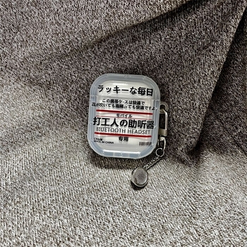 Θήκη προστασίας AirPods Pro 3/4 με χαραγμένο σχέδιο, PC υλικό, στυλ IP μοντέλο, μη προσαρμοζόμενη, συμβατό με Oppo