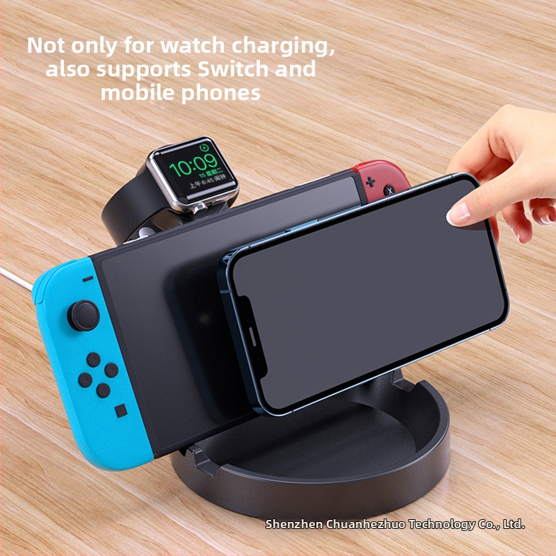 Apple Watch nabíjací stojan – Kreatívna základňa, kompatibilný so S8, S7 skladovací regál, ABS