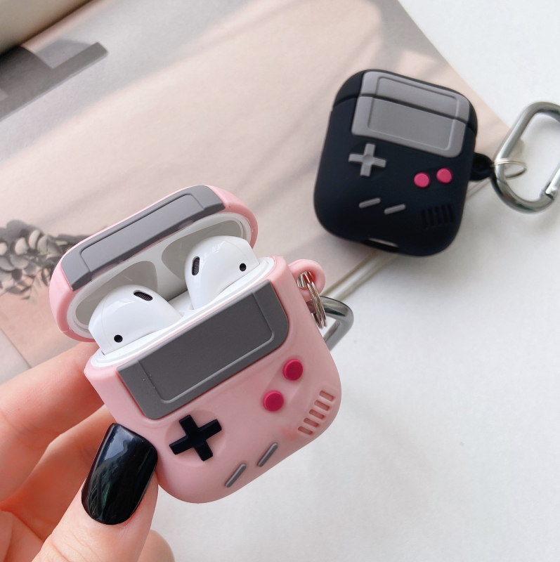 Θήκη σιλικόνης AirPods, ανάγλυφη υφή, φορητή καθολική κάλυψη, για AirPods 1-3