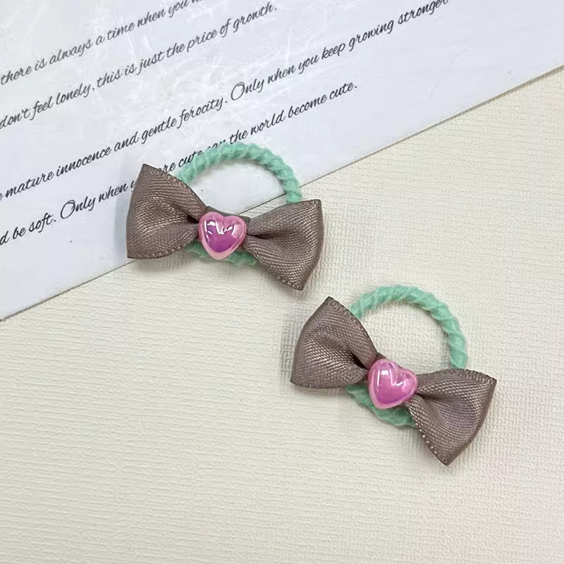 Clips de păr pentru animale de companie cu șnur împletit din poliester – Stil Teddy, BB Clip, Protecție împotriva deteriorării părului, Utilizare generală