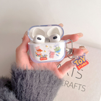 Θήκη AirPods TPU – Toy Story σχέδιο, χαρακτική, πολυλειτουργική, φορητή, καθολική; συμβατή με Apple και άλλων μοντέλων