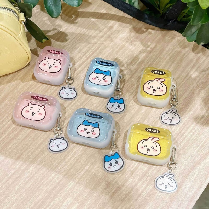 Husă TPU semi-transparentă pentru AirPods Pro 2/3/4 generații, portabilă, turnată prin injecție