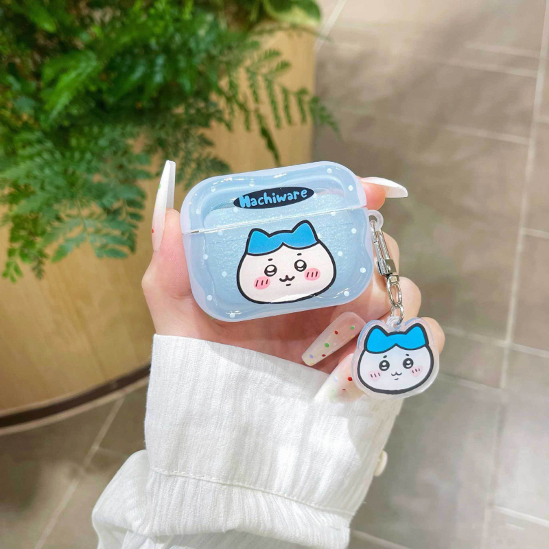 Husă TPU semi-transparentă pentru AirPods Pro 2/3/4 generații, portabilă, turnată prin injecție