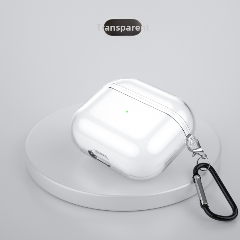 Ochranný obal Apple AirPods Pro 3/2, priehľadný TPU obal