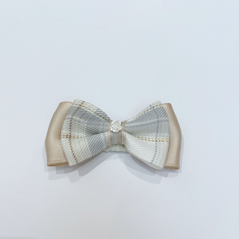 Clip de păr pentru câini cu funda, nylon, stil prințesă, potrivire universală