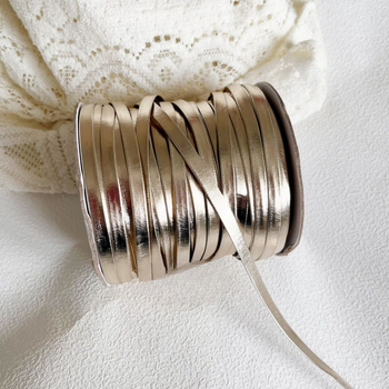 Fundă DIY pentru păr din bandă de piele ecologică, realizată manual, potrivită pentru cap, cod produs Ttk1021800106