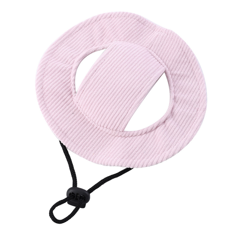 WPET Pălărie pentru câini Corduroy Monocrom, Respirabilă, Curea Reglabilă