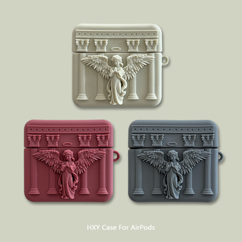 Θήκη προστασίας AirPods από σιλικόνη - μαλακό περίβλημα, ήμισυ κάλυψη, καθολική συμβατότητα, κατασκευή με έγχυση