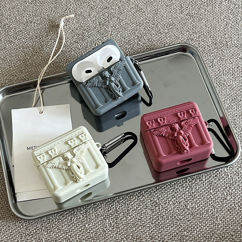 Θήκη προστασίας AirPods από σιλικόνη - μαλακό περίβλημα, ήμισυ κάλυψη, καθολική συμβατότητα, κατασκευή με έγχυση