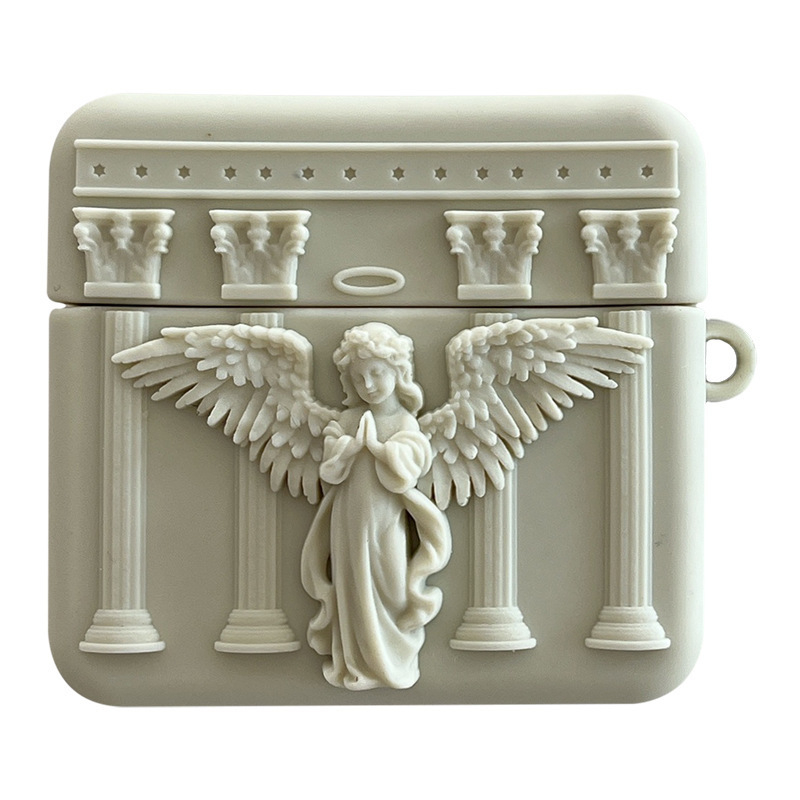 Θήκη προστασίας AirPods από σιλικόνη - μαλακό περίβλημα, ήμισυ κάλυψη, καθολική συμβατότητα, κατασκευή με έγχυση