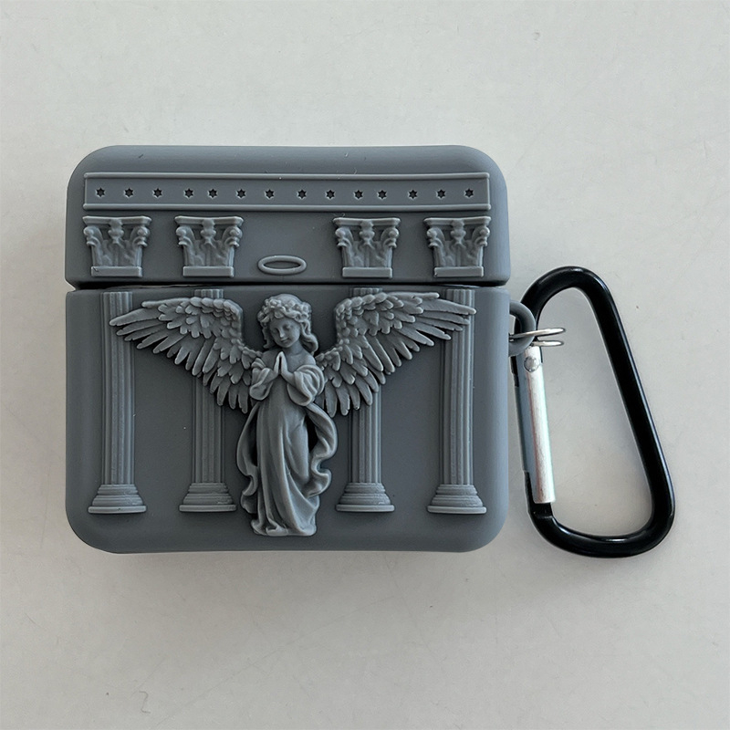 Θήκη προστασίας AirPods από σιλικόνη - μαλακό περίβλημα, ήμισυ κάλυψη, καθολική συμβατότητα, κατασκευή με έγχυση