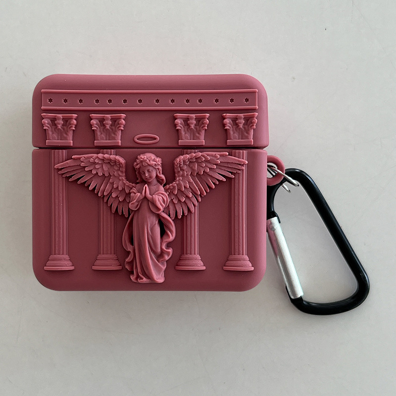 Θήκη προστασίας AirPods από σιλικόνη - μαλακό περίβλημα, ήμισυ κάλυψη, καθολική συμβατότητα, κατασκευή με έγχυση