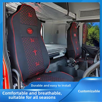 Husă de scaun pentru camion Jiefang, acoperire completă, stofă de in, universal pentru toate anotimpurile