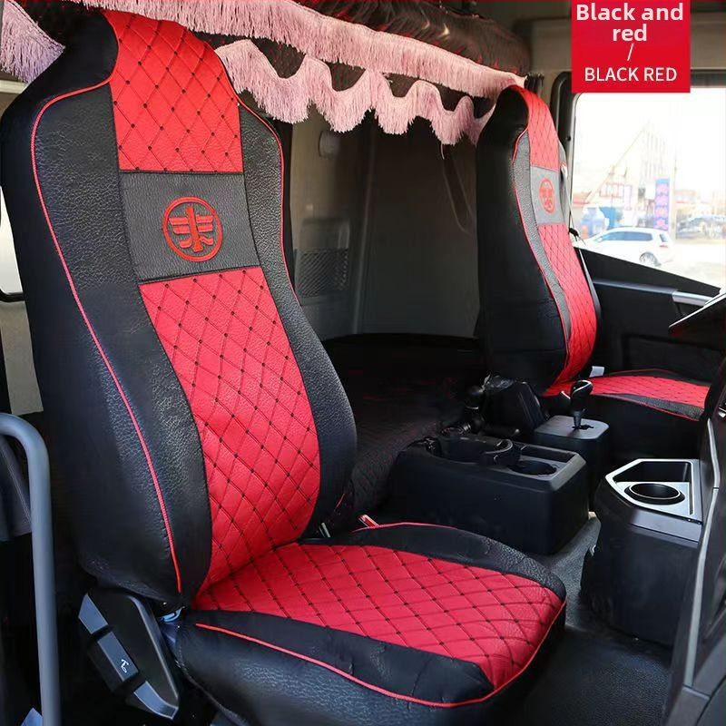 Husă de scaun pentru camion Jiefang, acoperire completă, stofă de in, universal pentru toate anotimpurile