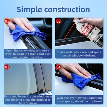 Tuzhe Lubrifiant pentru Ferestrele Mașinii – Lubrifiant Silico cu Uleiuri Solvente, Valabilitate de 3 ani, Standard Gb/T 34535-2017, Procesare și Personalizare Disponibile