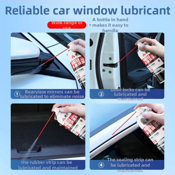 Tuzhe Lubrifiant pentru Ferestrele Mașinii – Lubrifiant Silico cu Uleiuri Solvente, Valabilitate de 3 ani, Standard Gb/T 34535-2017, Procesare și Personalizare Disponibile