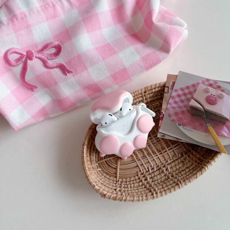 Θήκη AirPods από σιλικόνη, κατασκευή με έγχυση, γενικό στυλ, συμβατή με Apple AirPods