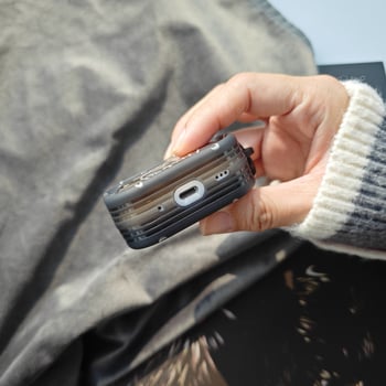 AirPods Pro dėklas su Travis Scott Grimace dizainu – TPU medžiaga, universali, injekcinis liejimas, prisitaikantis, suderinama su Apple AirPods Pro