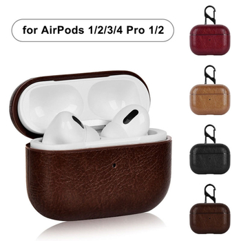 AirPods futrola (čvrsta kutija) - umjetna koža, ugravirani otisak, kompatibilno s Apple, prilagodljivo