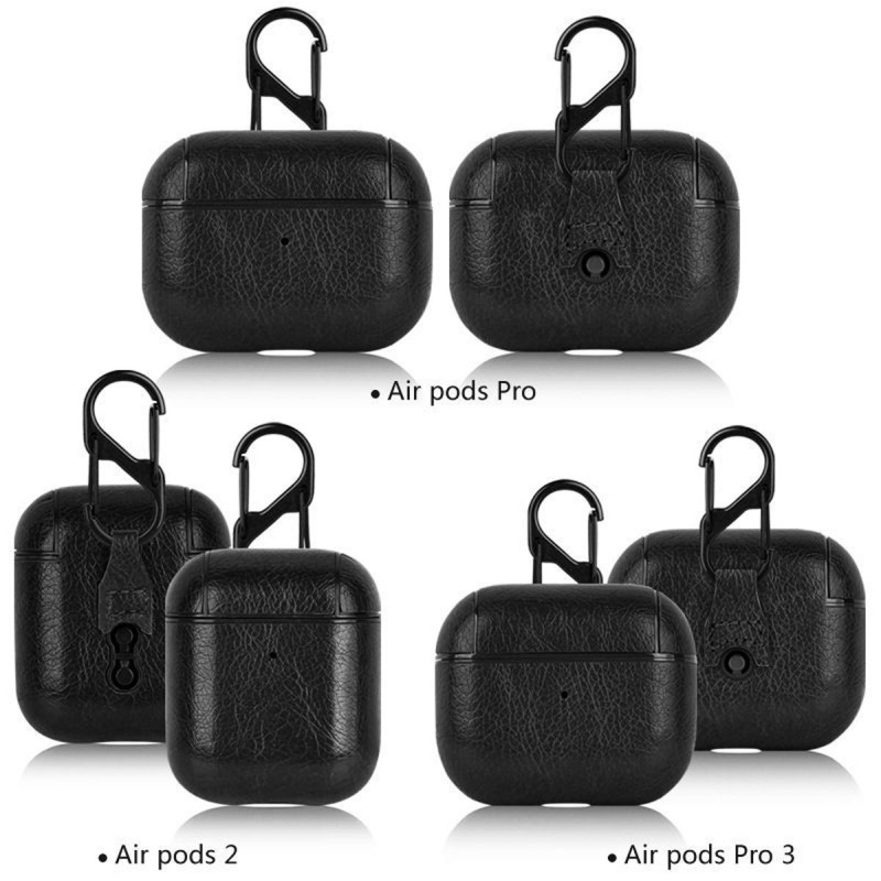 AirPods futrola (čvrsta kutija) - umjetna koža, ugravirani otisak, kompatibilno s Apple, prilagodljivo