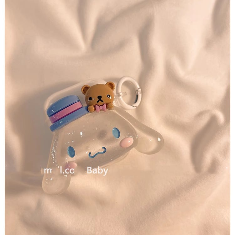 Canibao Θήκη Προστασίας AirPods από Σιλικόνη, Καρτούν Σχέδιο — Για AirPods 3ης Γενιάς, Συμβατή με 4ης και 2ας Γενιάς, Κατασκευή με έγχυση