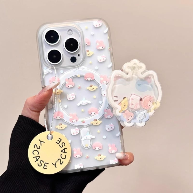 Акрилен матов кейс за телефон с магнитно задържане и защита срещу изпускане за iPhone 11–14 серия