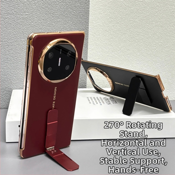 Huawei Mate X6 vāciņš ar elektroplēšanas sintētisko ādu, Mate X5 aizmugurējais vāciņš, X3 kolekcionējamā izdevuma rotējošais statīvs, XT cietais korpuss