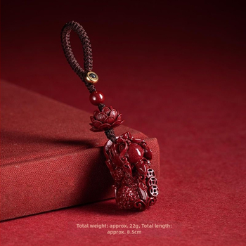 Cinabaro vėrinys su Pixiu, viduramžių stilius, literatūrinis retro