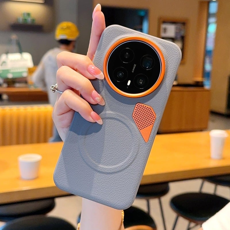 Θήκη προστασίας σκληρή για Glory Magic8 Pro με μαγνητική πρόσφυση, κορεατικού στυλ, από συνθετικό δέρμα