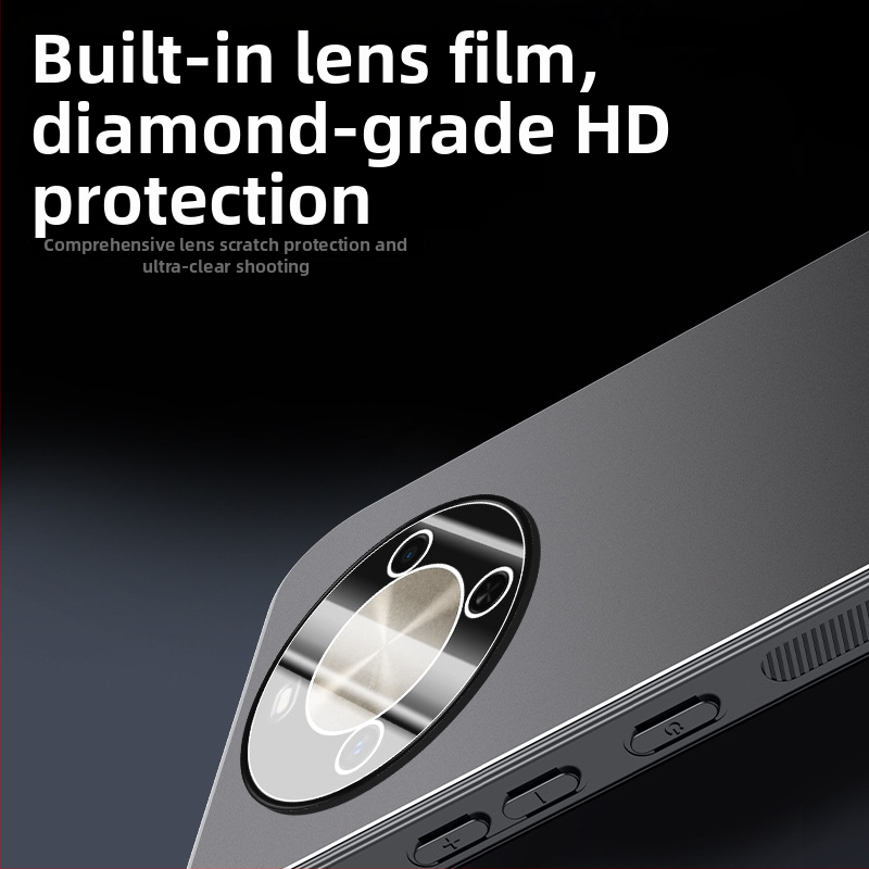 Ochranný obal pre Huawei Enjoy 70X – kovový matný povrch, odvádzanie tepla, proti pádu, ochrana objektívu