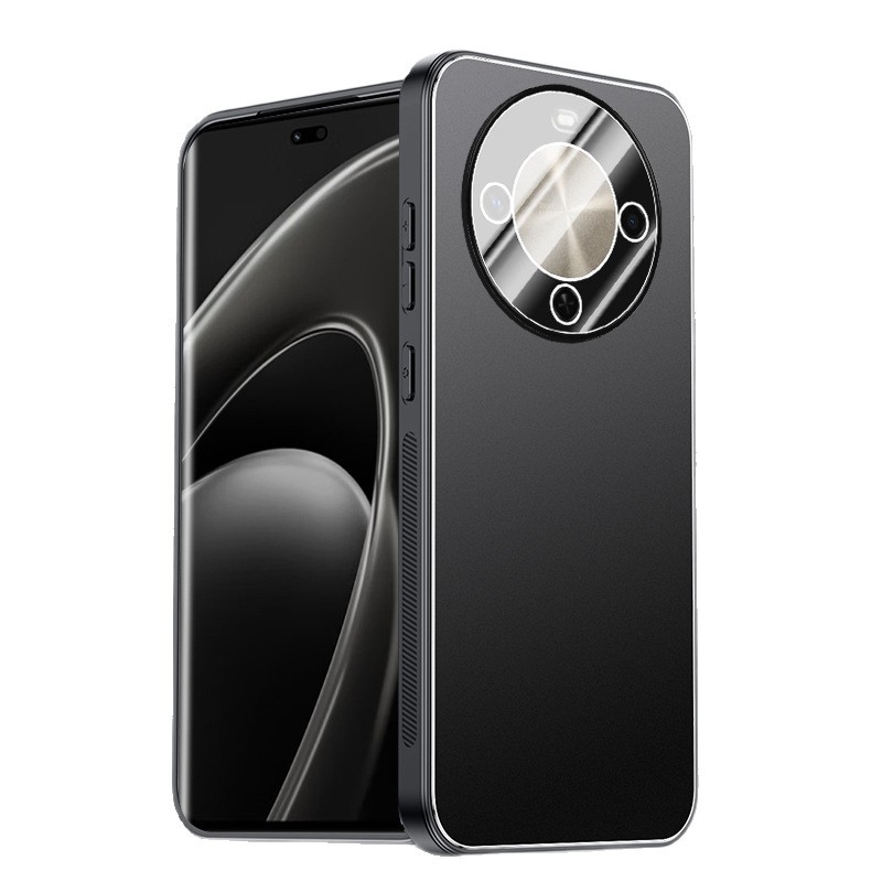 Ochranný obal pre Huawei Enjoy 70X – kovový matný povrch, odvádzanie tepla, proti pádu, ochrana objektívu