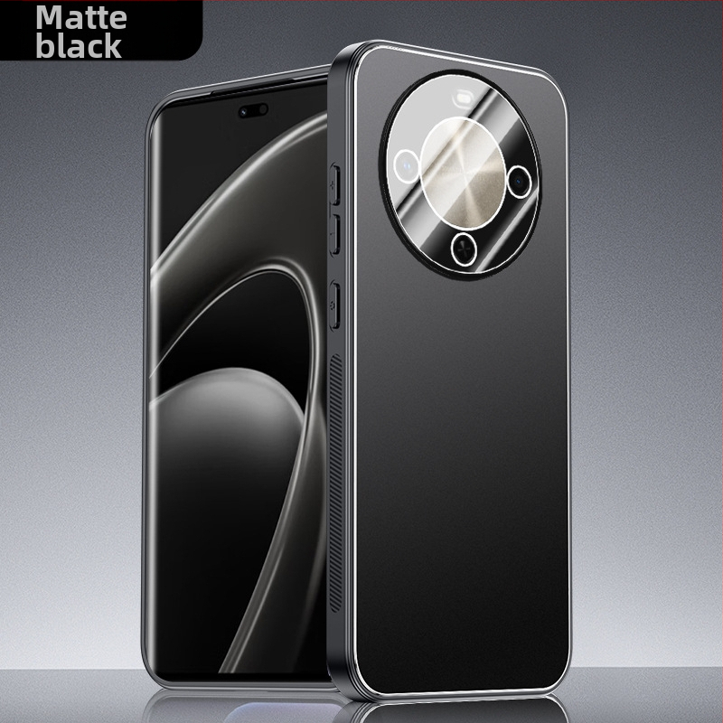 Ochranný obal pre Huawei Enjoy 70X – kovový matný povrch, odvádzanie tepla, proti pádu, ochrana objektívu