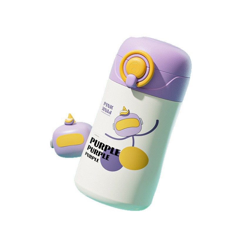 Szigetelt pohár kettős szívószállal és hajlított fedéllel (belső 316 rozsdamentes acél; külső 201 rozsdamentes acél; hőszigetelés 6–12 óra)