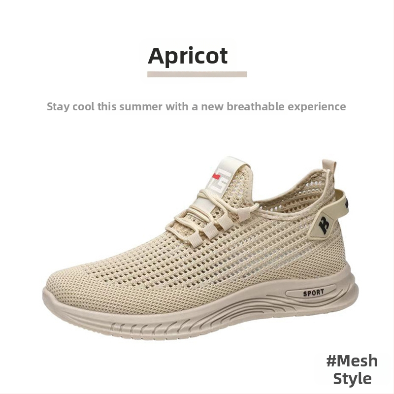 Szellőző hálós sportcipő, textil felső, elöl fűzővel, csúszásmentes PVC talp