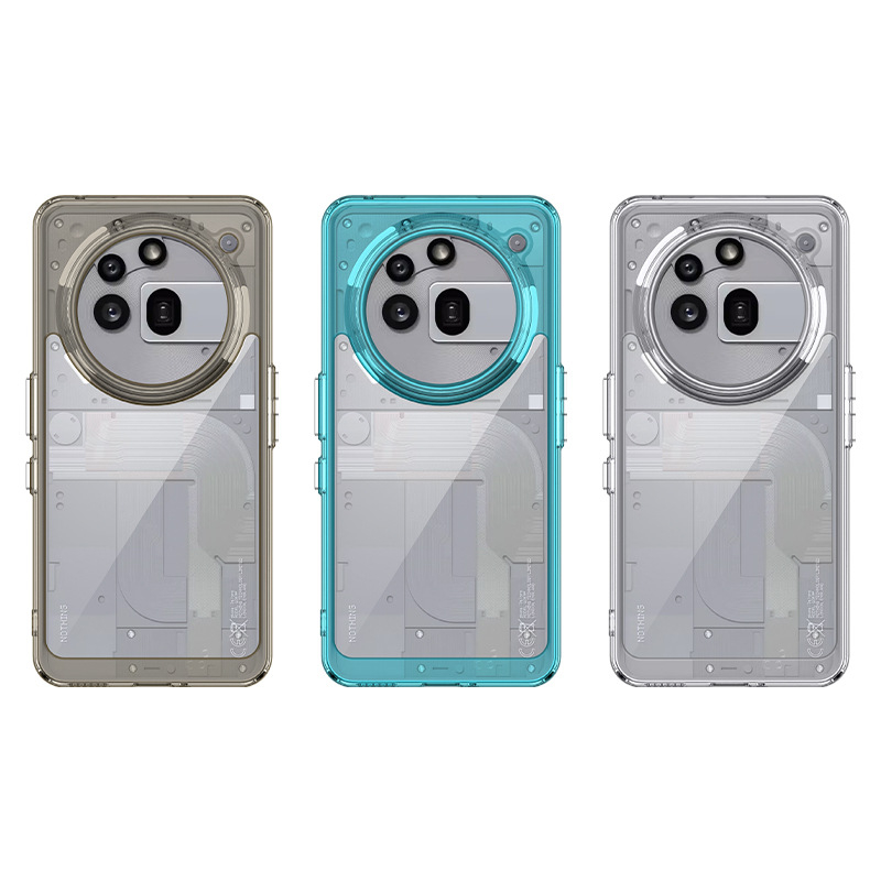 Carcasă Rugged Shield pentru Nothing Phone 3a Pro – acrilic transparent, TPU + acrilic, Rezistentă la șocuri, Disipare a căldurii, Atașare magnetică