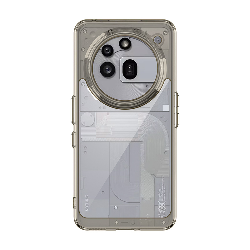 Carcasă Rugged Shield pentru Nothing Phone 3a Pro – acrilic transparent, TPU + acrilic, Rezistentă la șocuri, Disipare a căldurii, Atașare magnetică