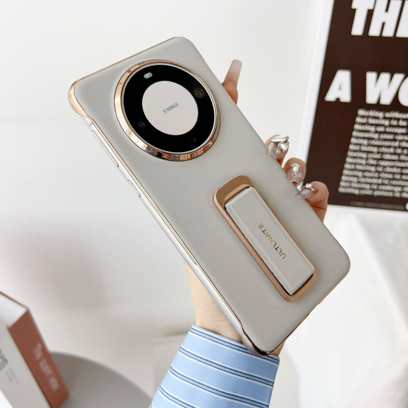 Husa Huawei Pura80 cu suport rotativ, PU piele, finis mat, protecție la șocuri, anti-cadere, prindere magnetică Mate70Pro