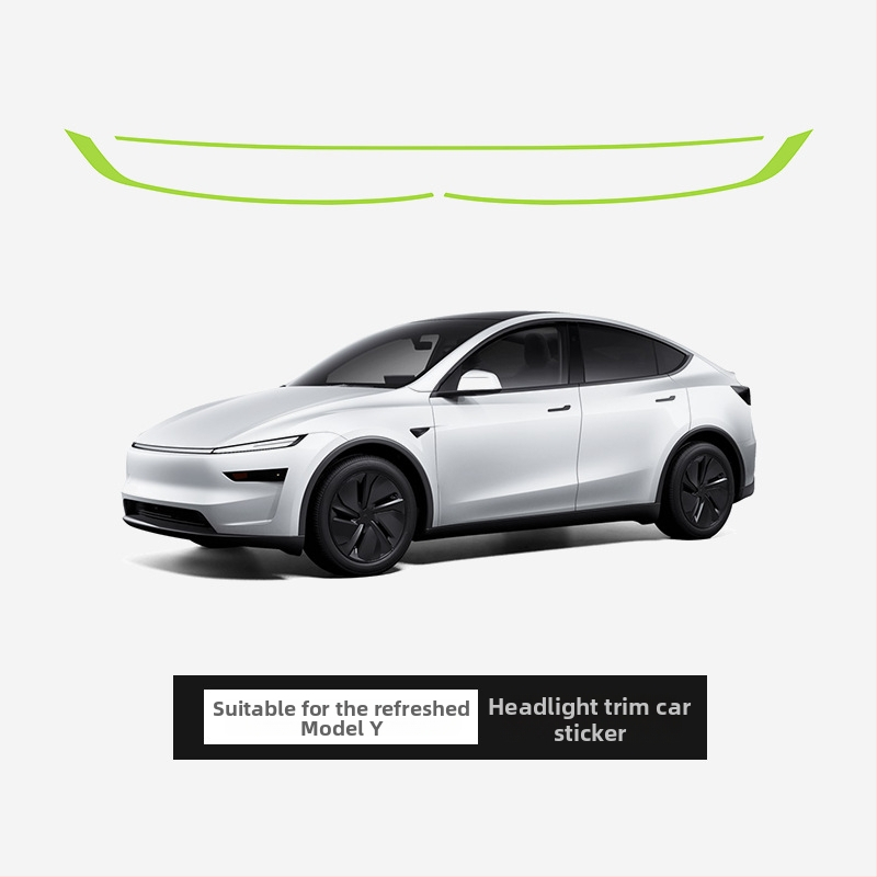 Krāsu maiņai priekšējo lukturu plēve jaunajiem Model Y un Model 3 lukturiem | TPU materiāls | 5 gadu garantija | Ximo Technology