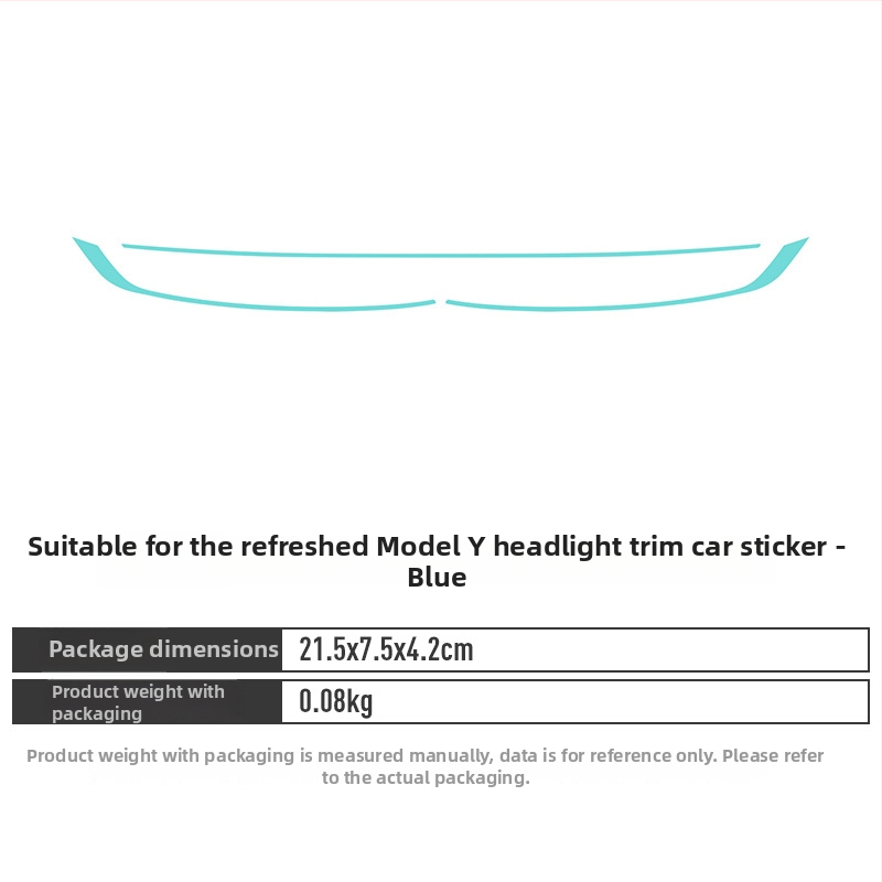 Spalvos keitimo priekinio žibinto plėvelė naujiems Model Y ir Model 3 žibintams | TPU medžiaga | 5 metų garantija | Ximo Technology